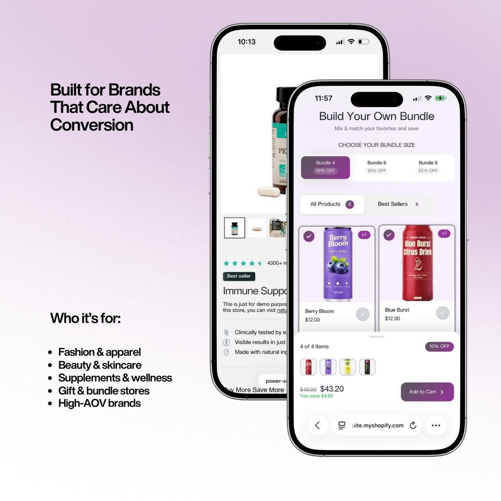 Power Suite - High converting landing page structure