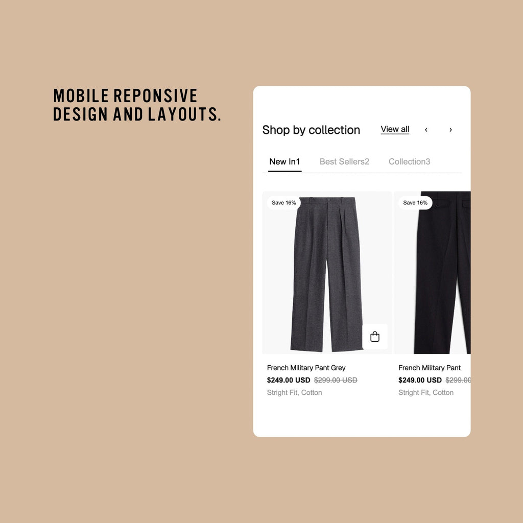 Tabbed Product Carousel