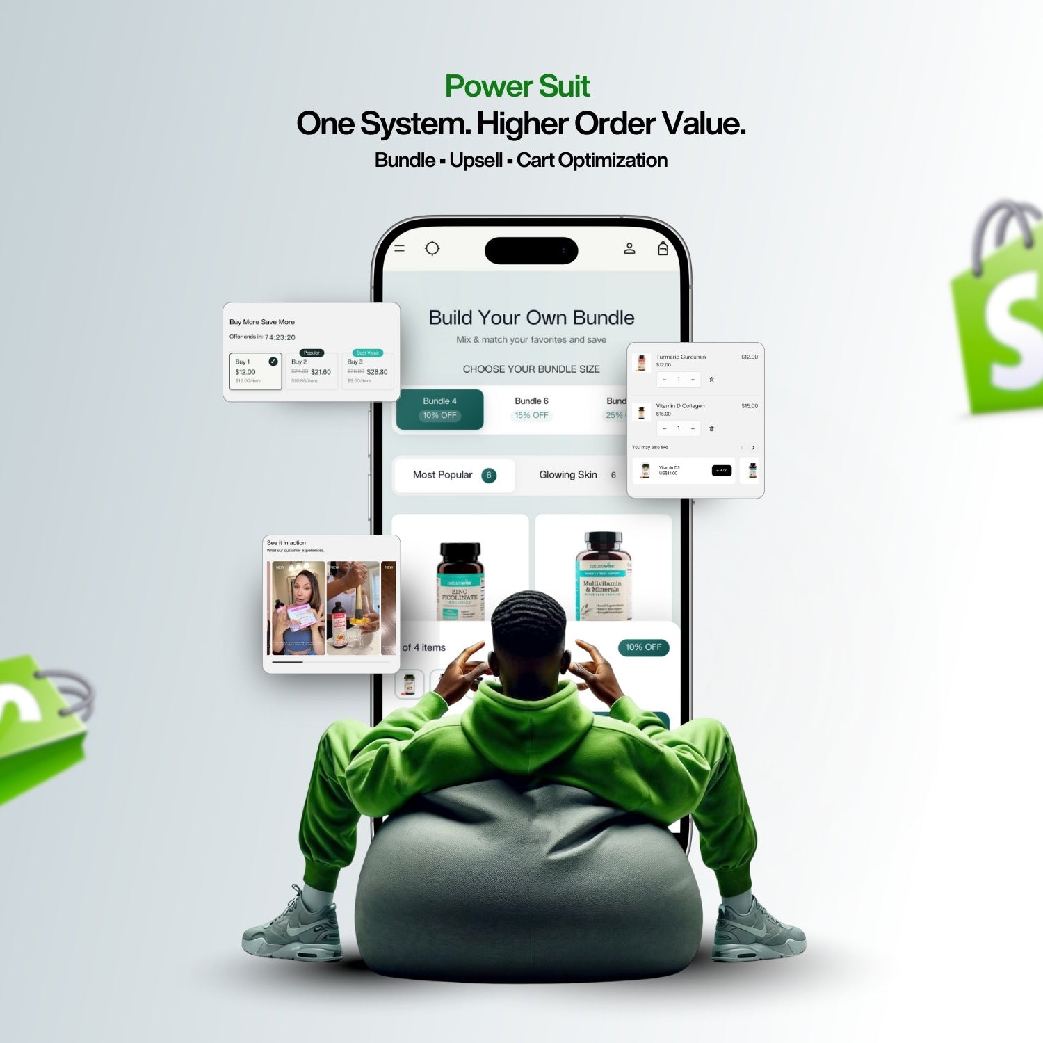 Power Suite - High converting landing page structure