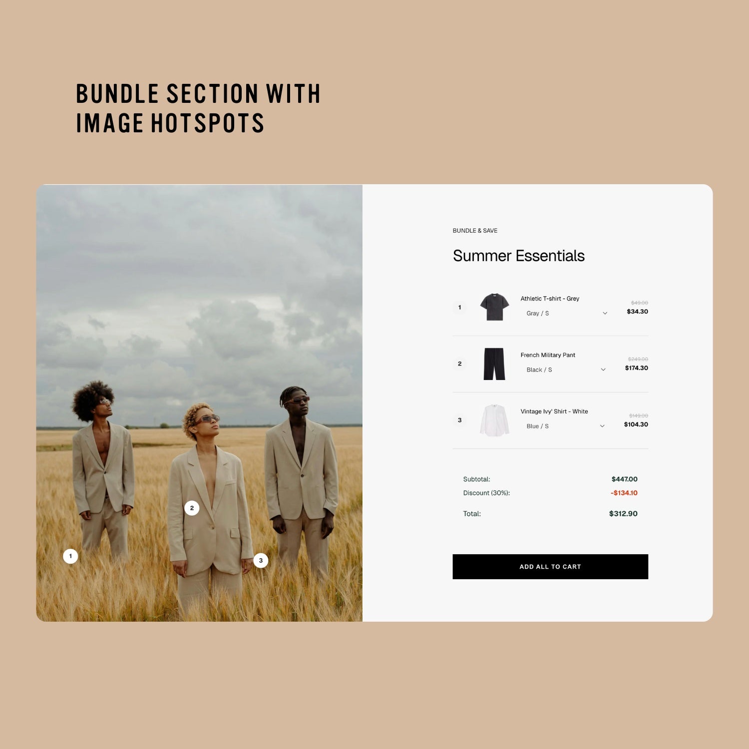 Bundle & Save Section for Shopify 2.0