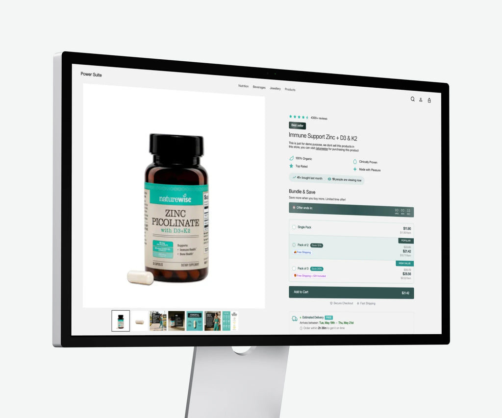 Power Suite - High converting Product page Blocks (Horizon Theme)