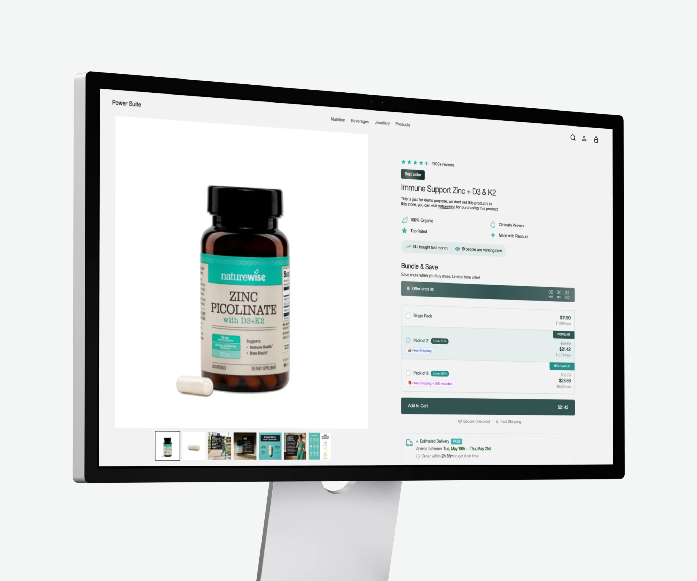 Power Suite - High converting Product page Blocks (Horizon Theme)