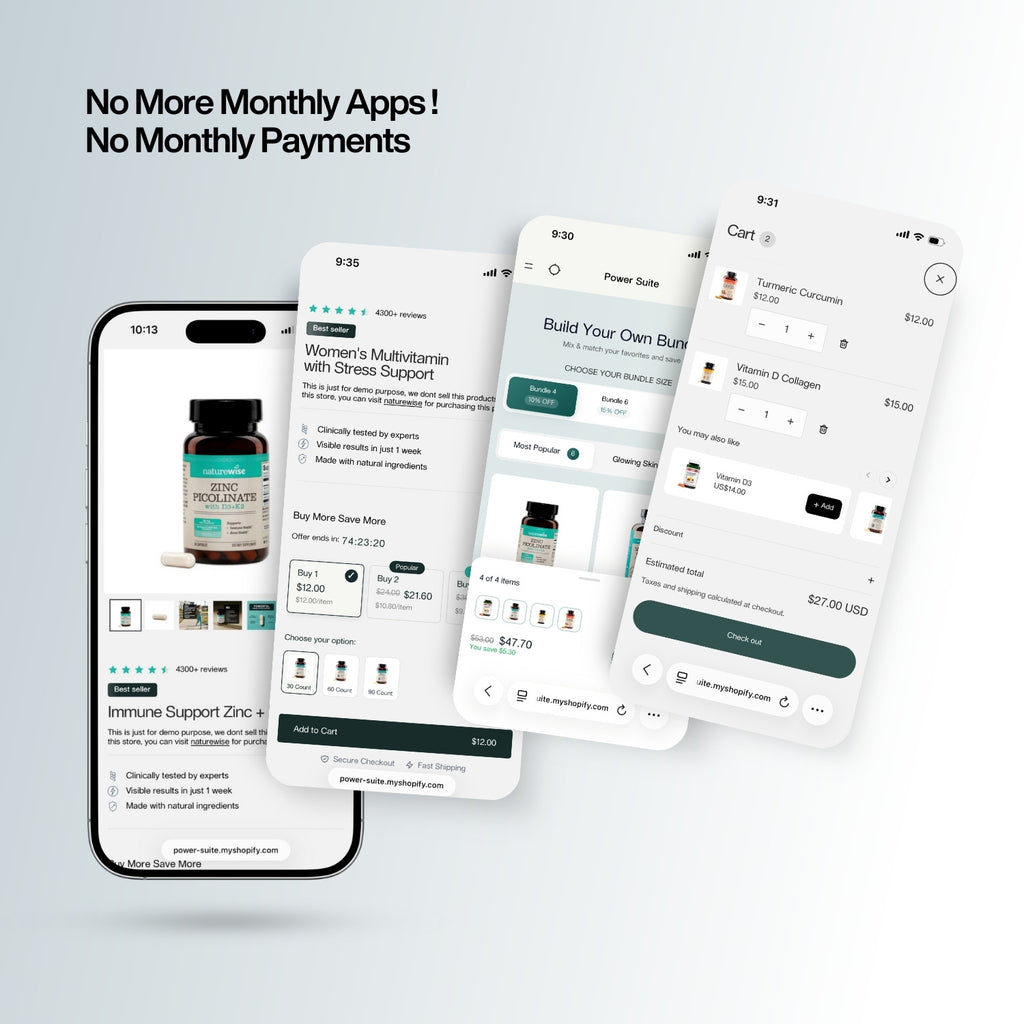 Power Suite - High converting landing page structure