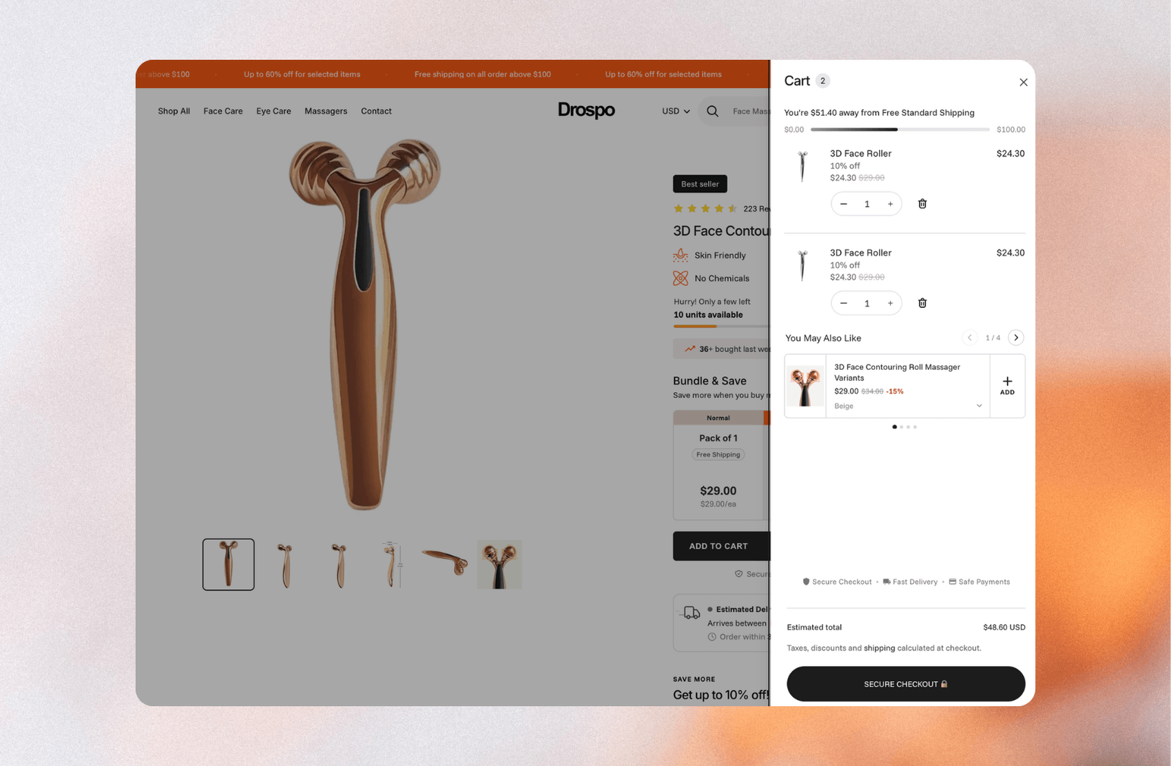 Drospo High Converting Dropshipping Theme