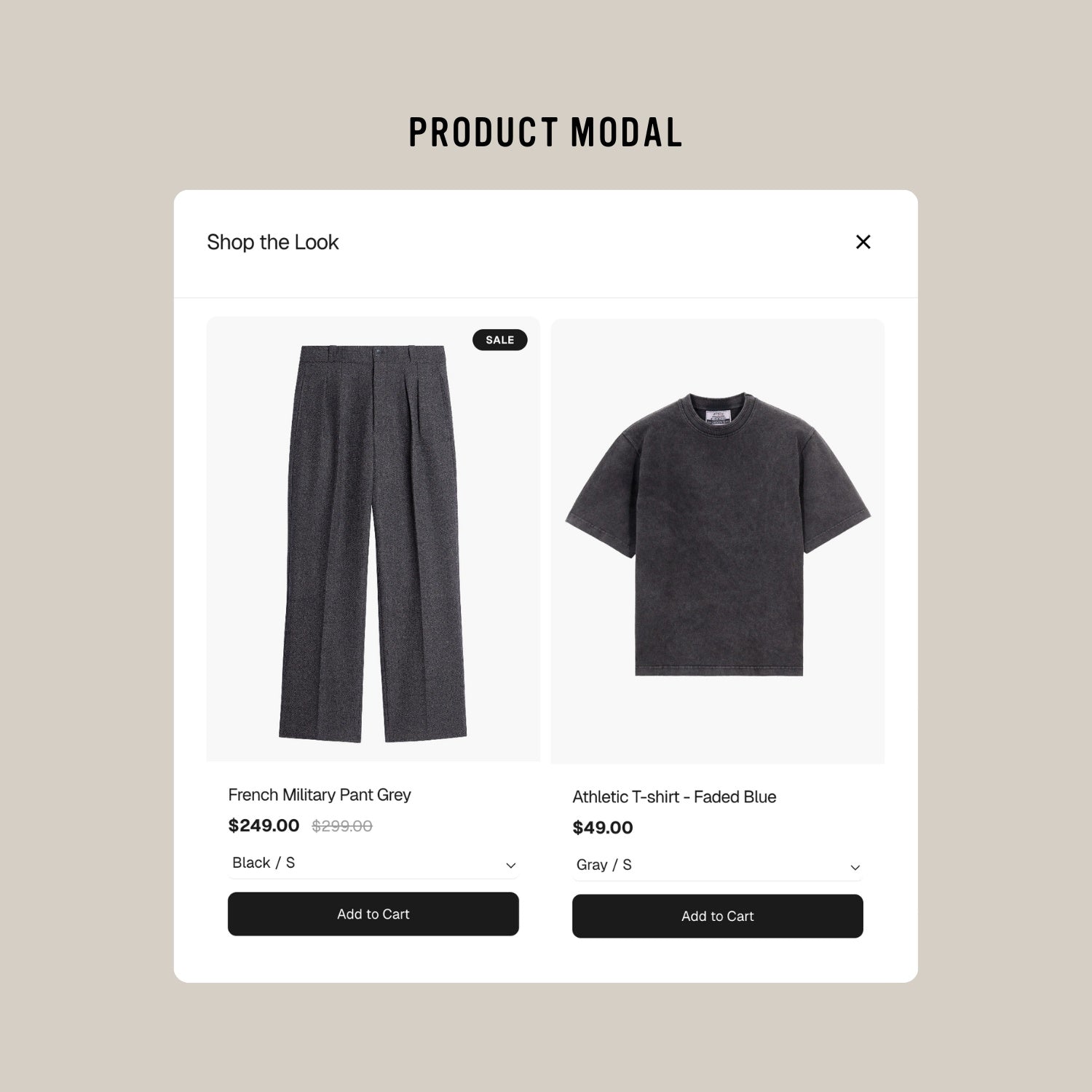 Shop the Look Carousel for Shopify 2.0