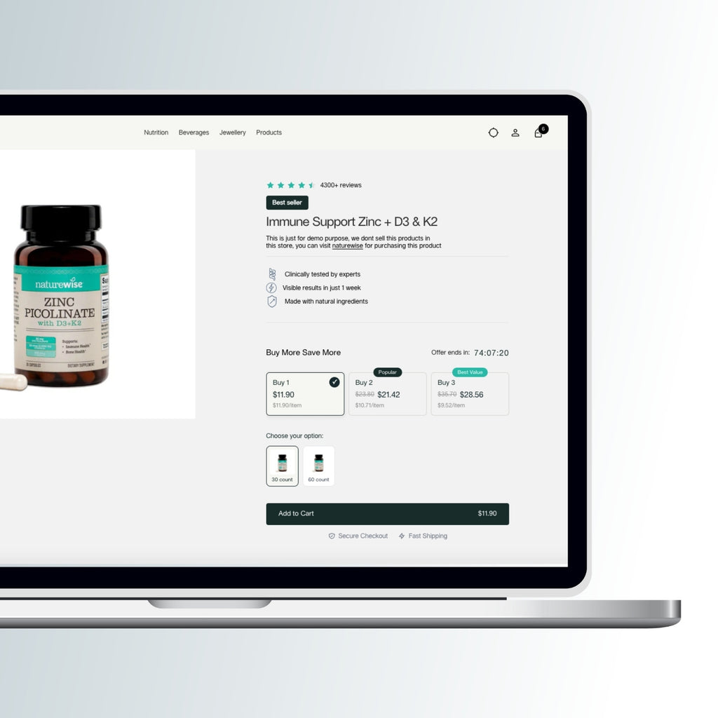 Power Suite - High converting landing page structure