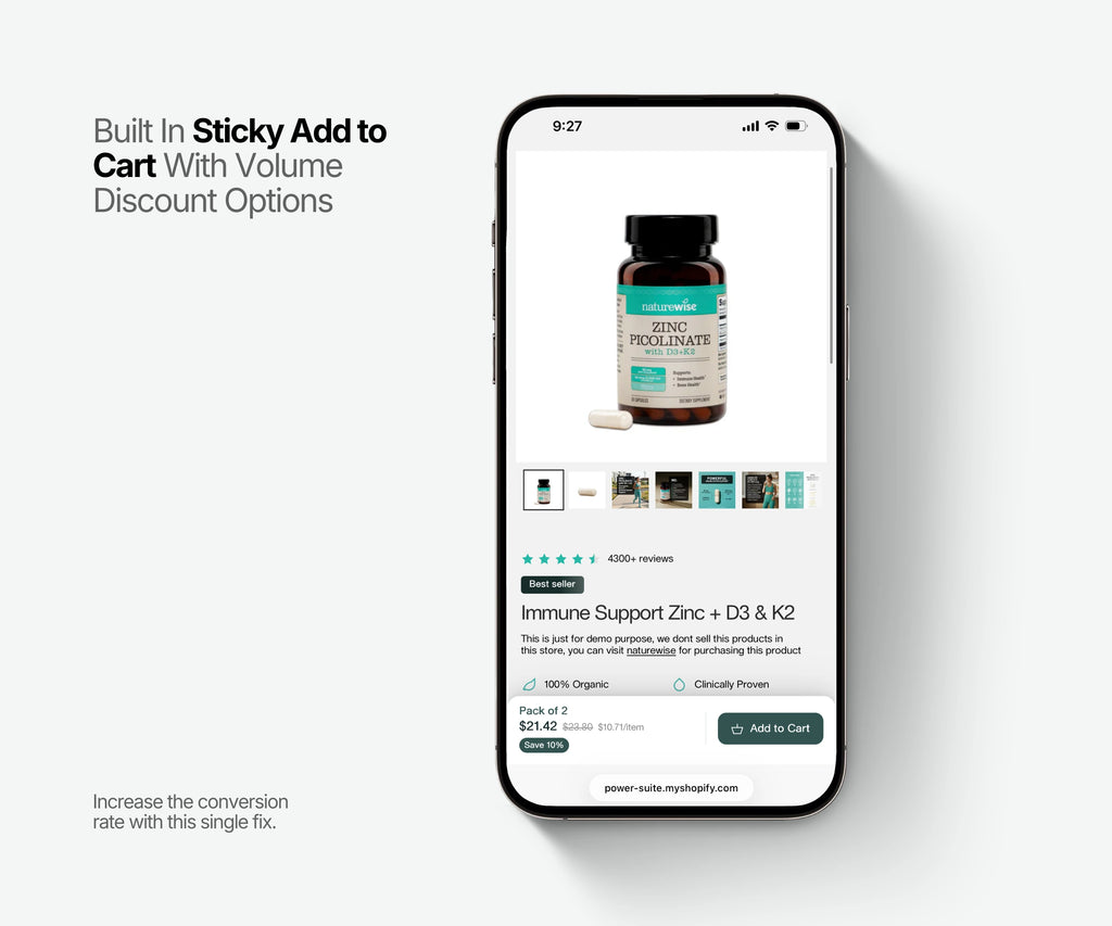 Power Suite - High converting Product page Blocks (Horizon Theme)