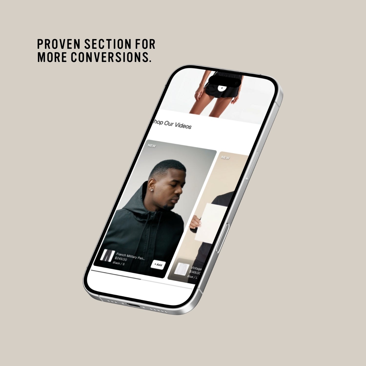 Shoppable Video Section for Shopify 2.0