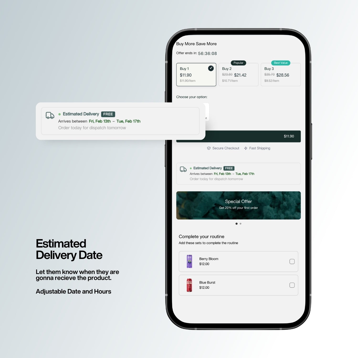 Power Suite - High converting landing page structure