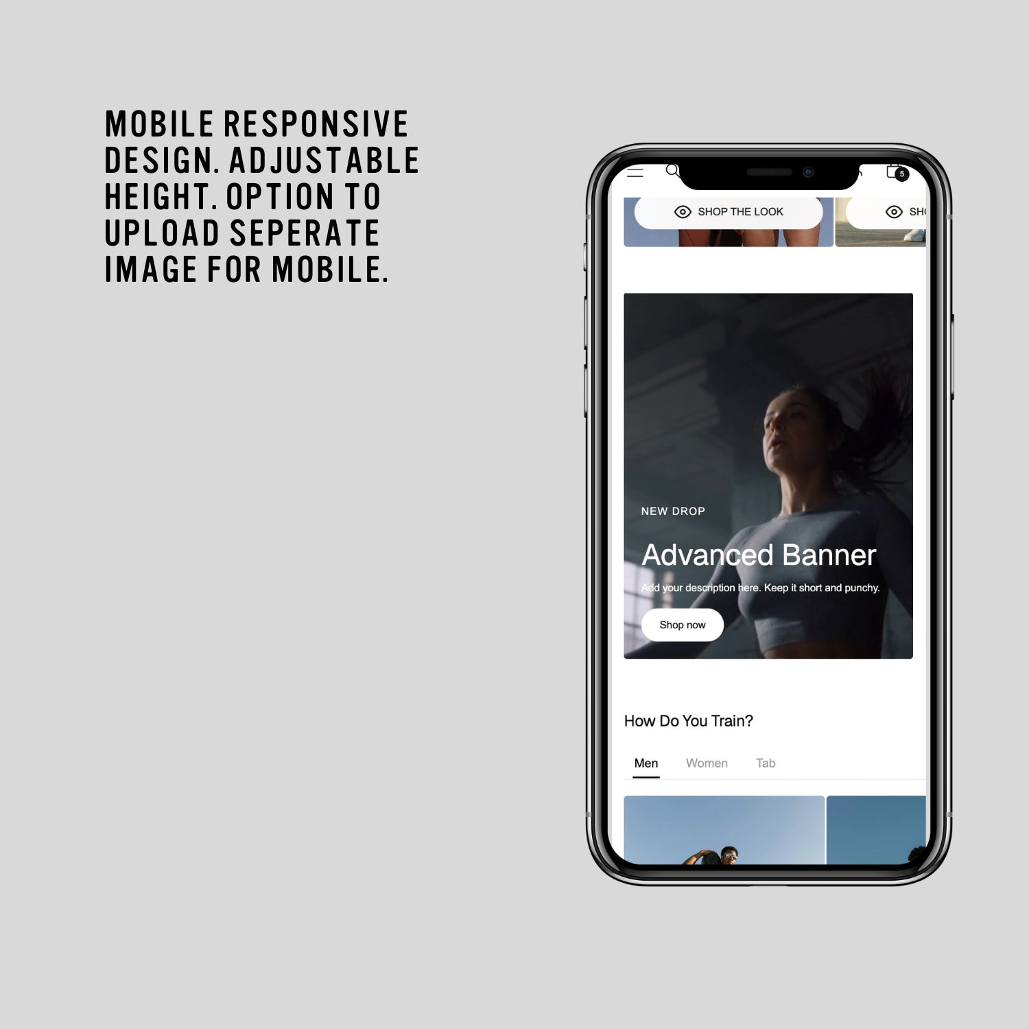 Advanced Banner – Video or Image Background