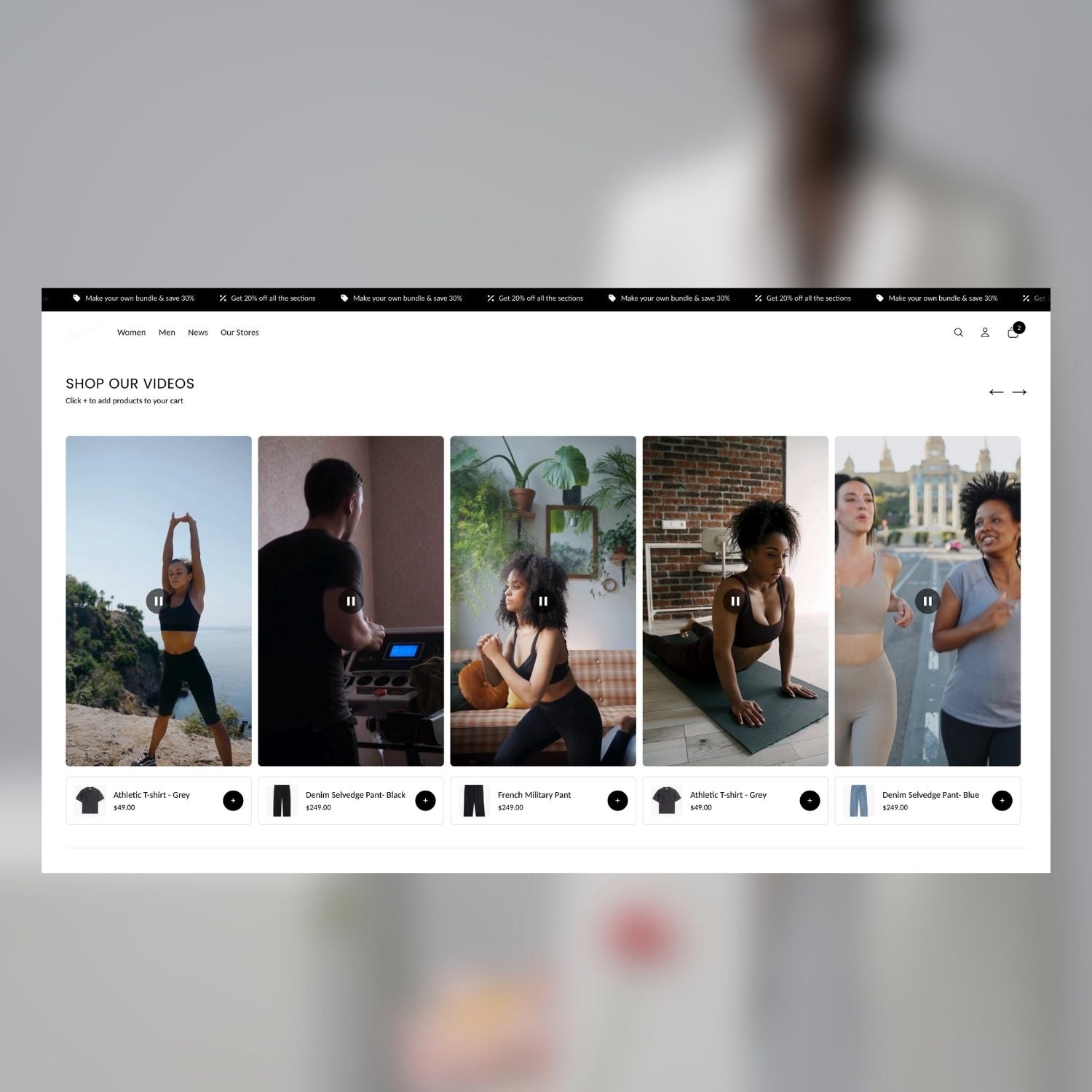 Shoppable Video Section for Shopify 2.0