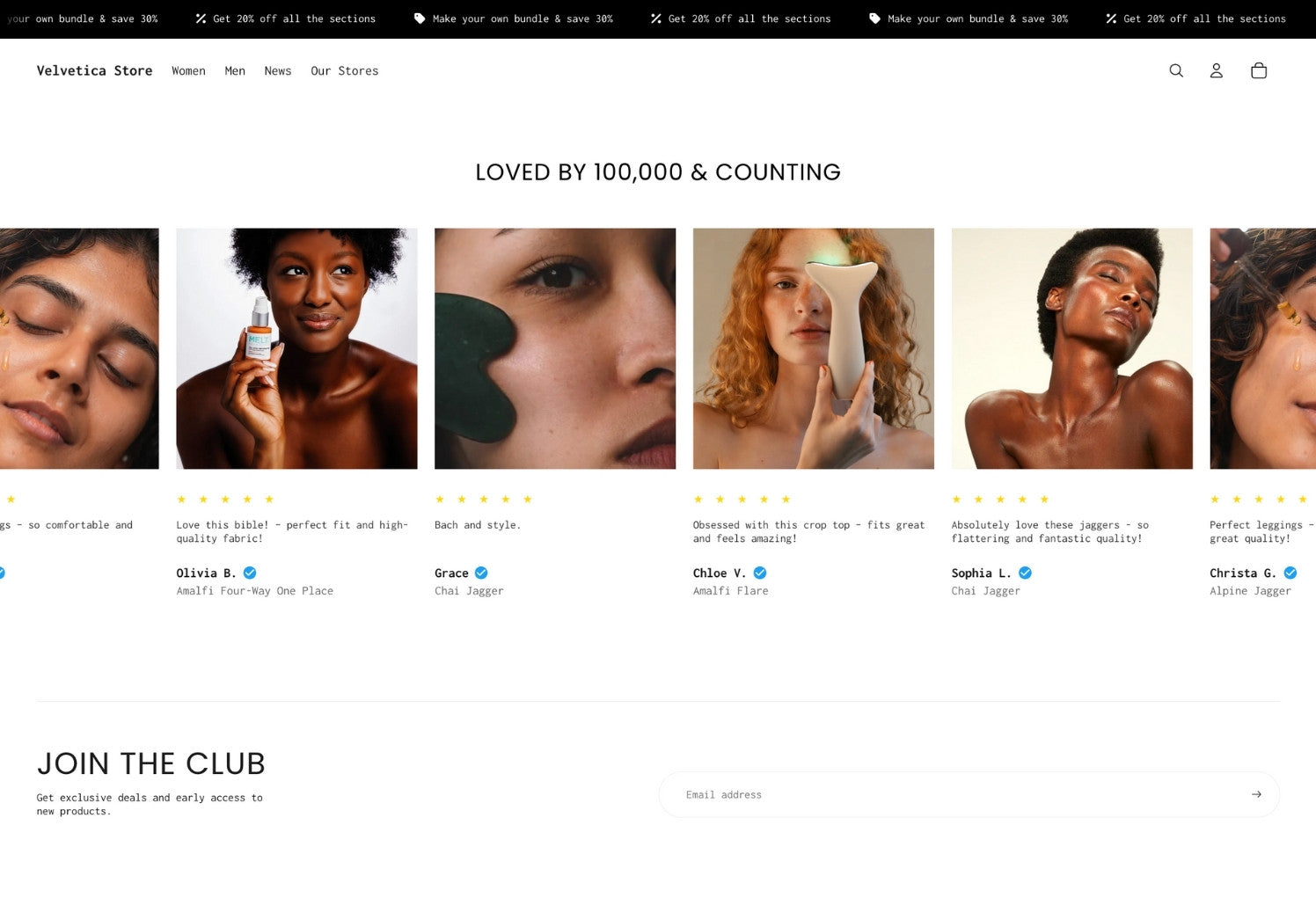 Testimonial Marquee Section for Shopify 2.0