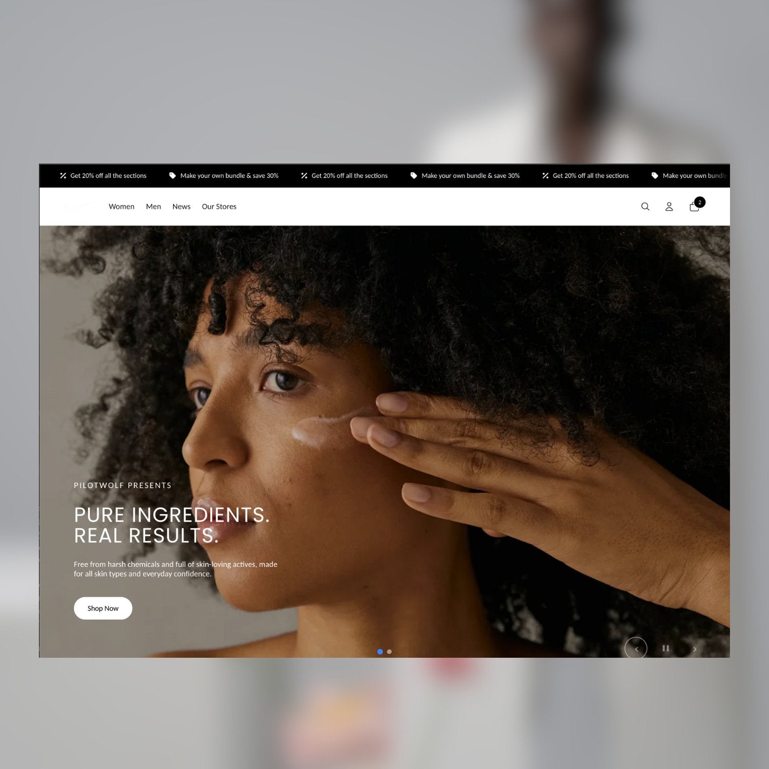 Advanced Banner – Video or Image Background