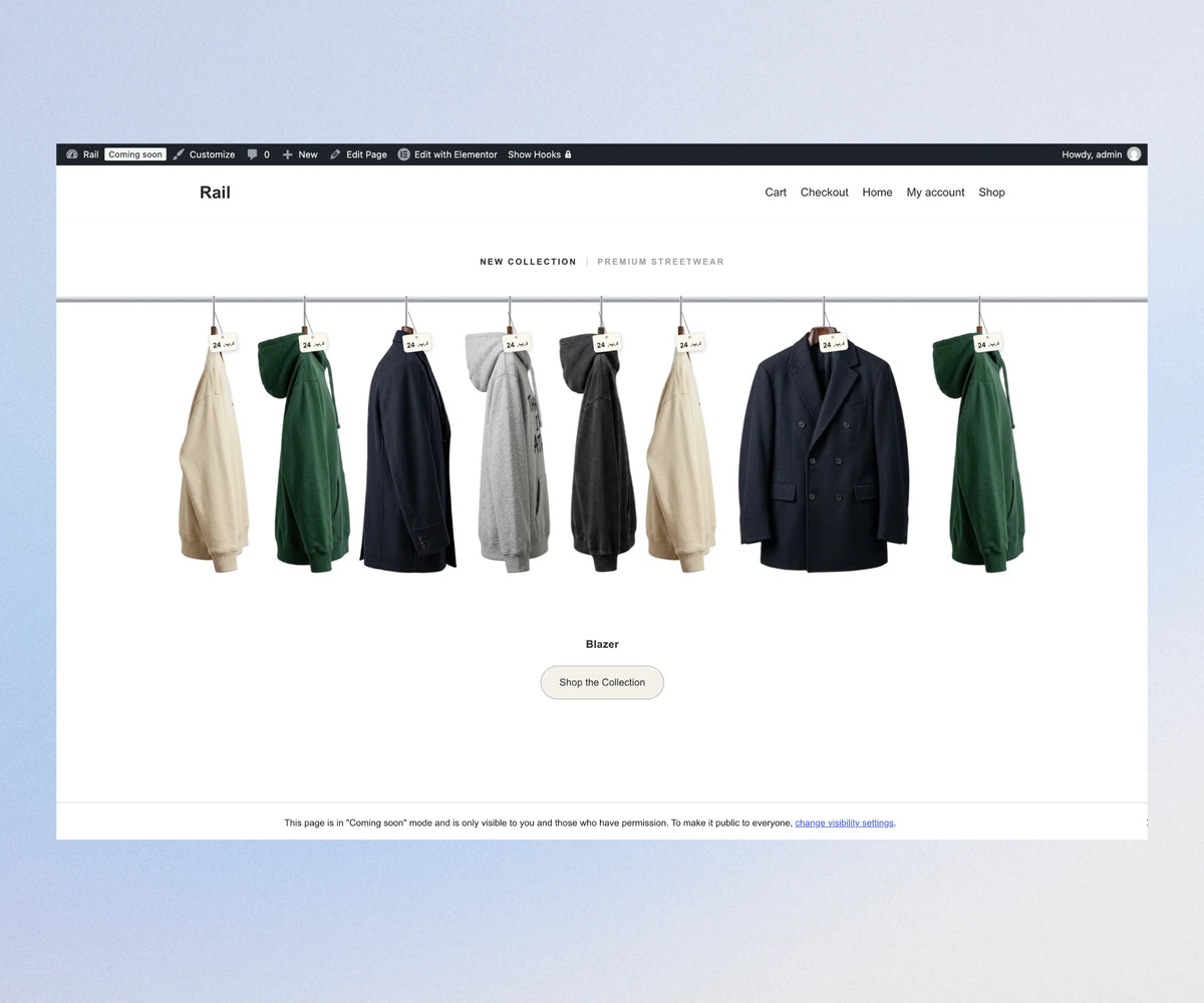 Rack Showcase Elementor | Wordpress – Velvetica Store