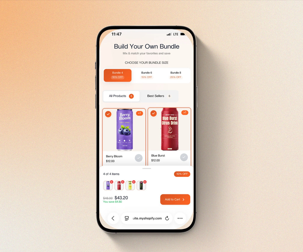 Premium Build Your Own Bundle Shopify Section — BYOB Bundle Builder