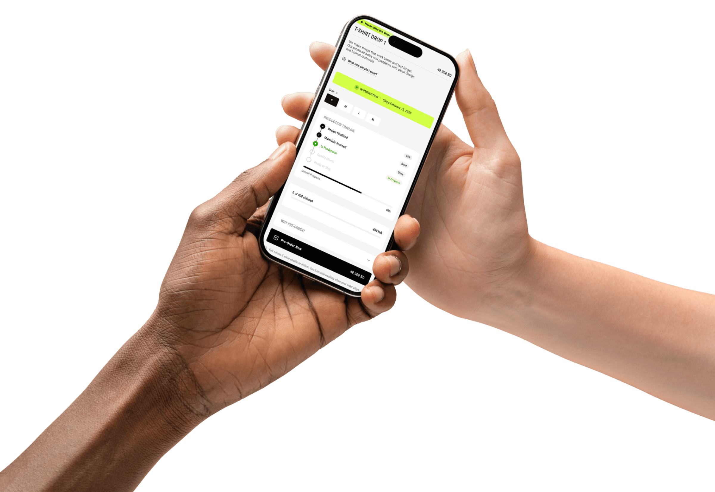 Premium Pre-Order Block – Built for Drops, Limited Editions & High-Intent Launches