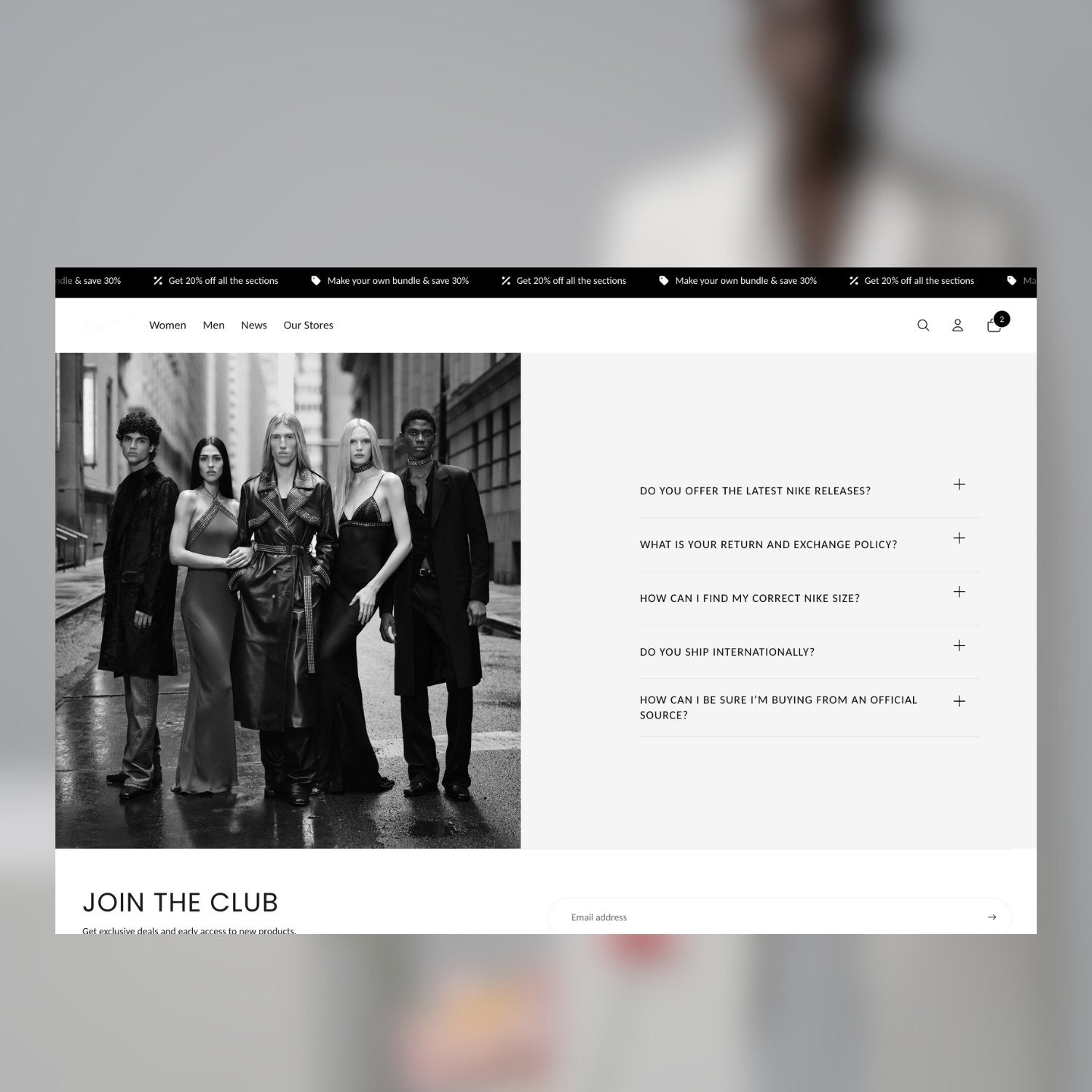 FAQ Accordion with Dynamic Image Swapping