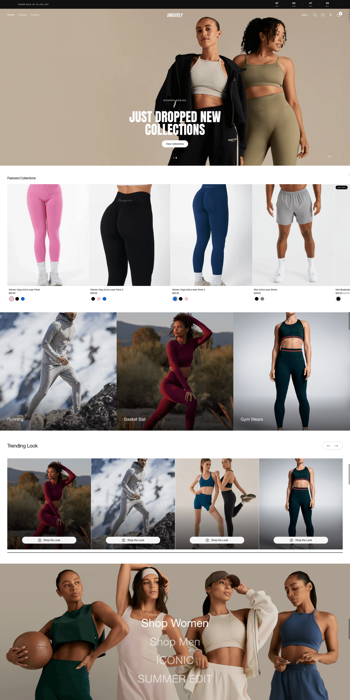 Sweately Shopify Theme