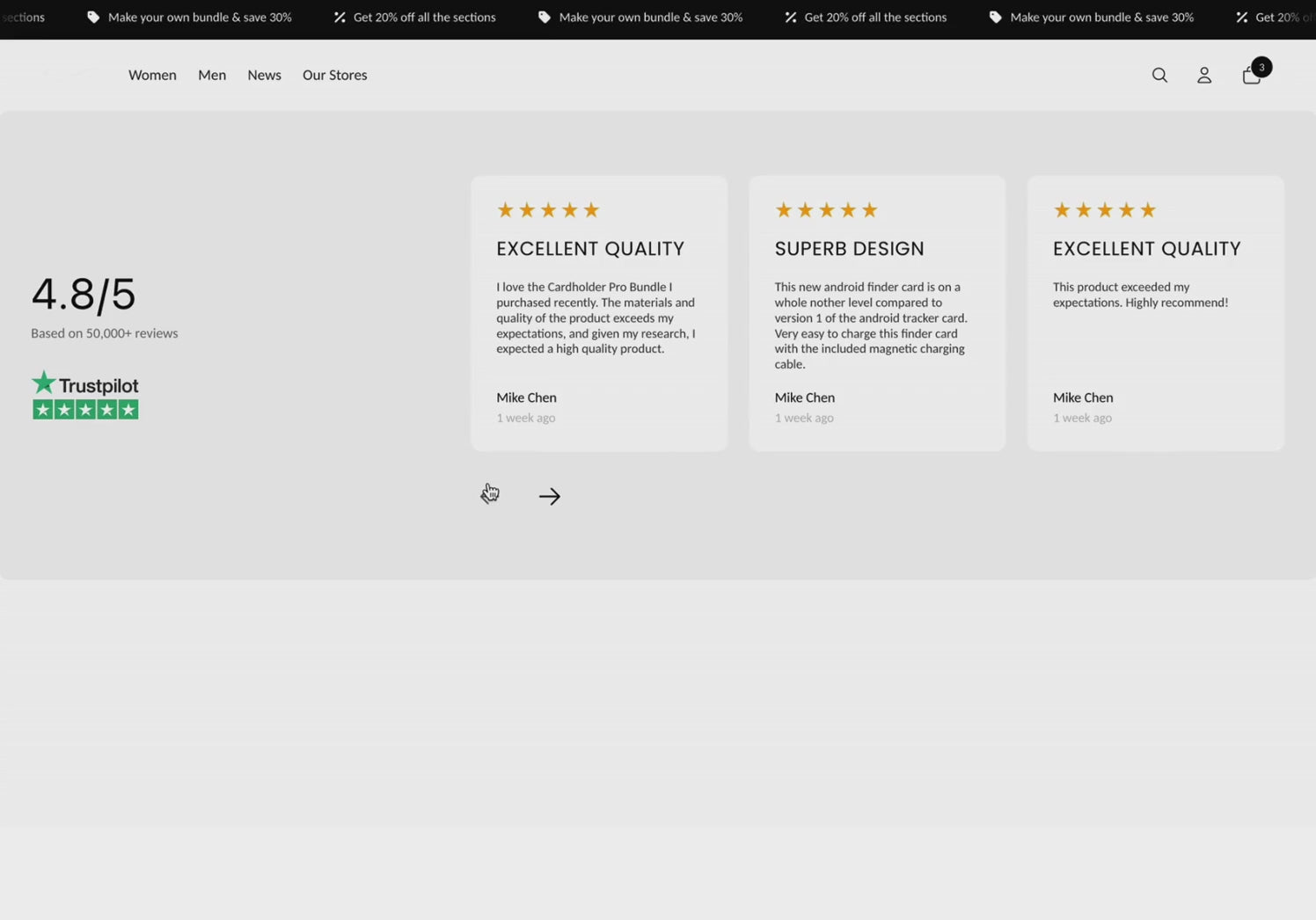 Advanced Testimonial Slider for Shopify 2.0