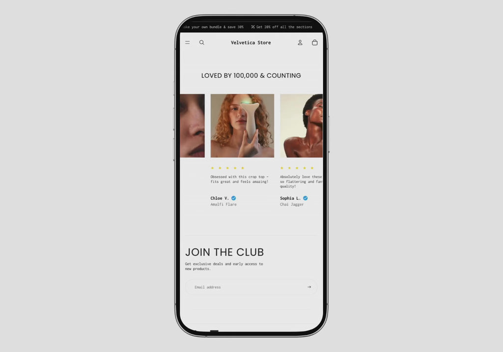 Testimonial Marquee Section for Shopify 2.0