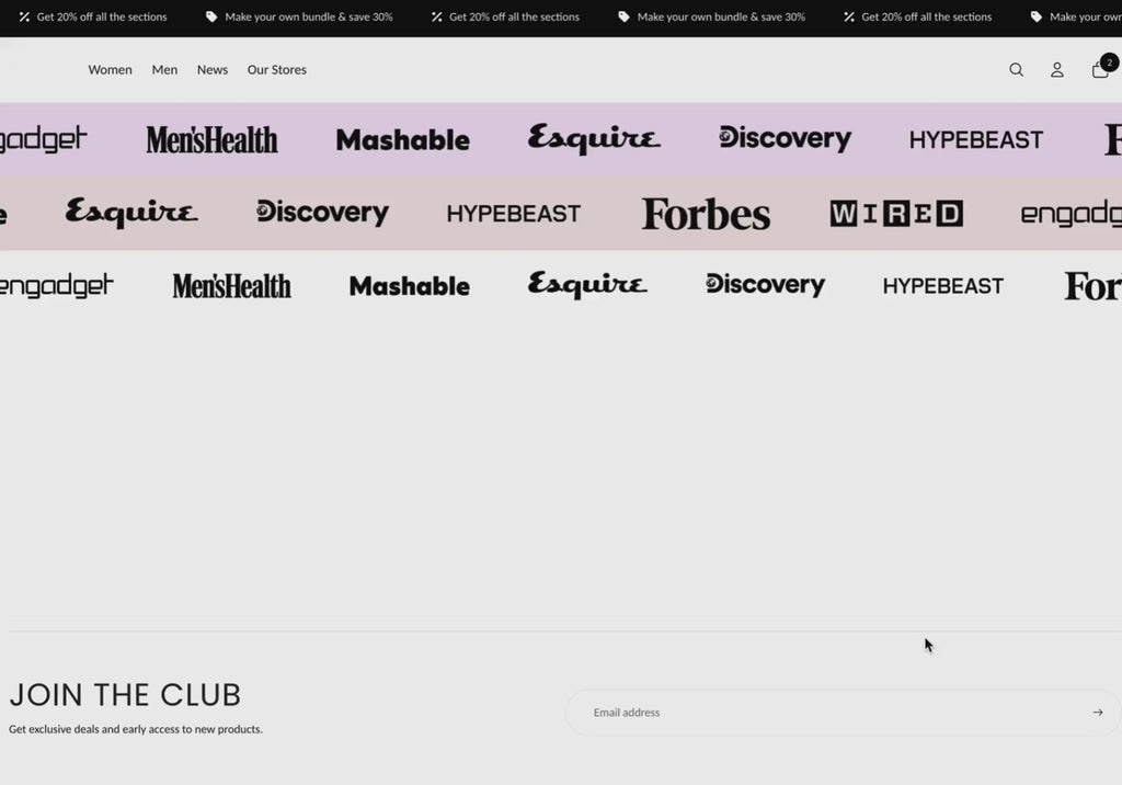 Image & Logo Marquee Section for Shopify 2.0