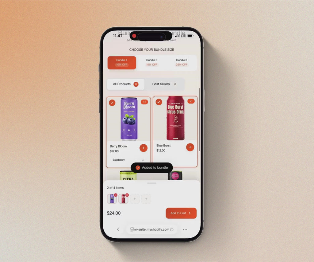 Premium Build Your Own Bundle Shopify Section — BYOB Bundle Builder