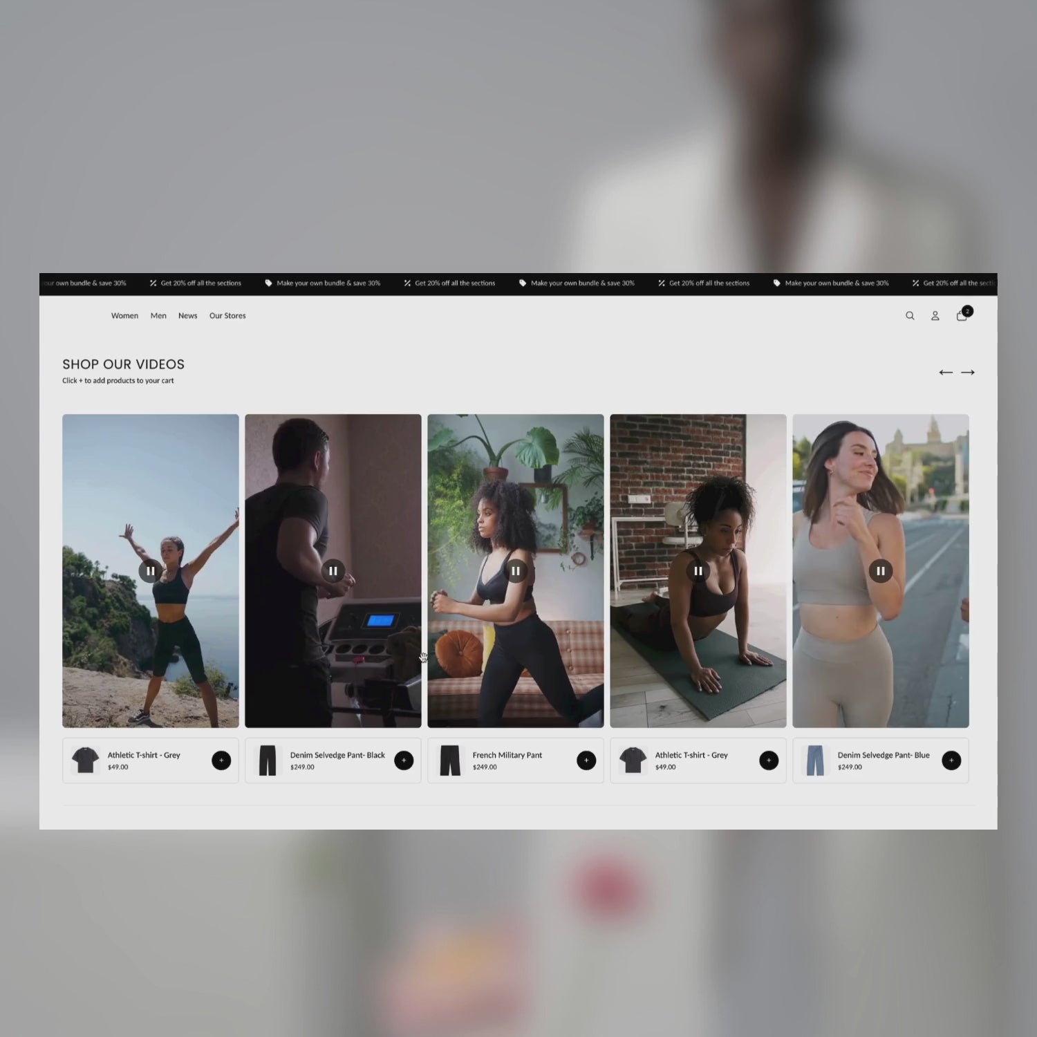 Shoppable Video Section for Shopify 2.0