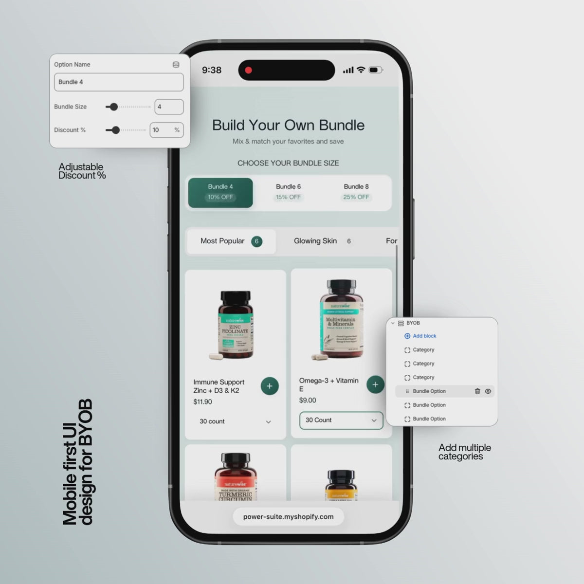 Power Suite - High converting landing page structure